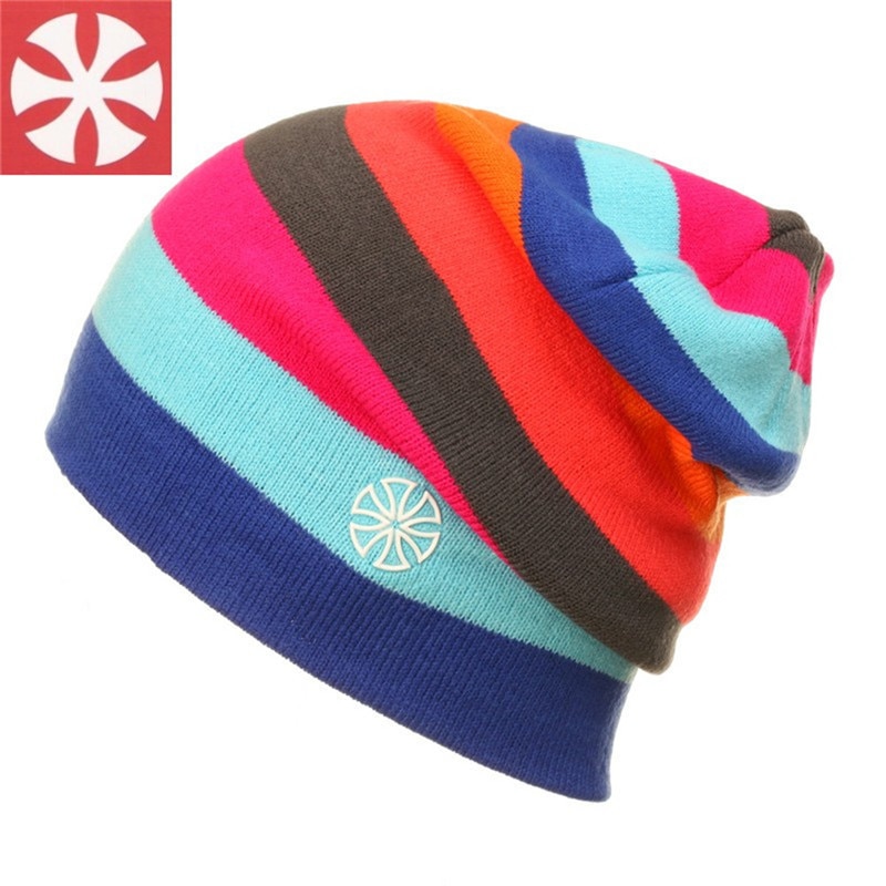 Snowboard vinter ski skullies mössor hattar mössor stickat huvud varmt för män kvinna gorros de lana