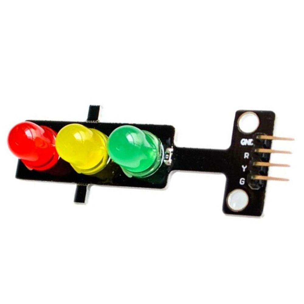 Led trafiklys modul 5 vdigital signal output trafiklys modul / almindelig lysstyrke 3 lys separat kontrol