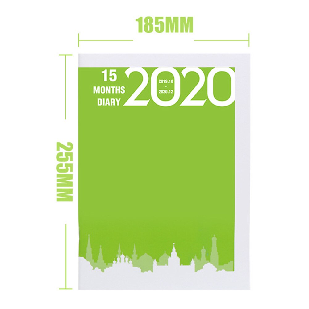 Notebook Planner Agenda Journal A5 Meeting Book School Stationery Monthly Plan Supplies Student Supplies