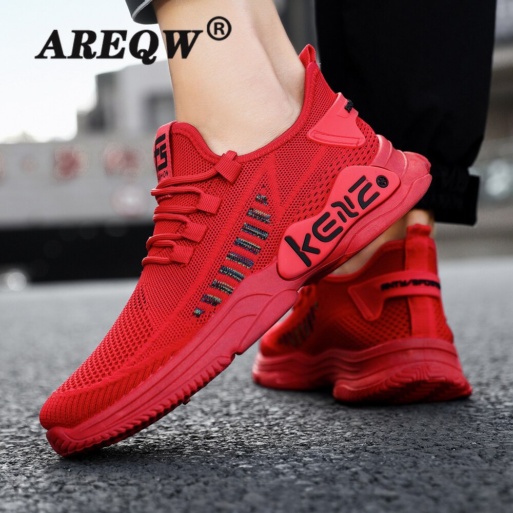 Voorjaar Mannen Casual Schoenen Outdoor Antislip Ademende Schoenen Slijtvast Zachte Zolen Schoenen Mode Licht schoenen Kleuraanpassing