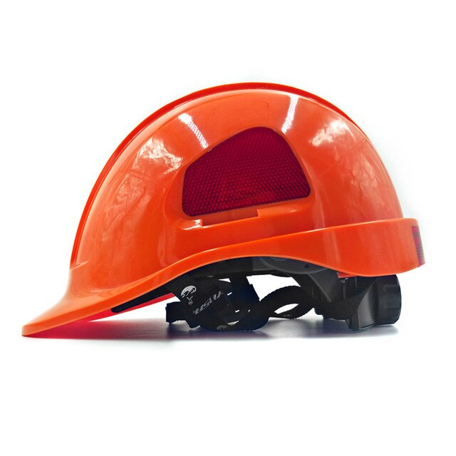 Capacete de segurança abs + pc material eletricista construção trabalho boné isolamento anti baixa temperatura capacetes de alta resistência capacete: Orange
