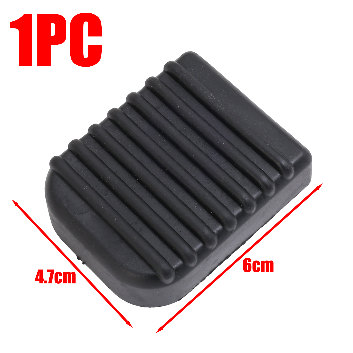 Universal Motorrad Fußstütze Weiche Gummi Pad Motorrad Seite Stehen Basis Verlängerung Fuß Pad Unterstützung Platte Motorräder Zubehör: Default Title