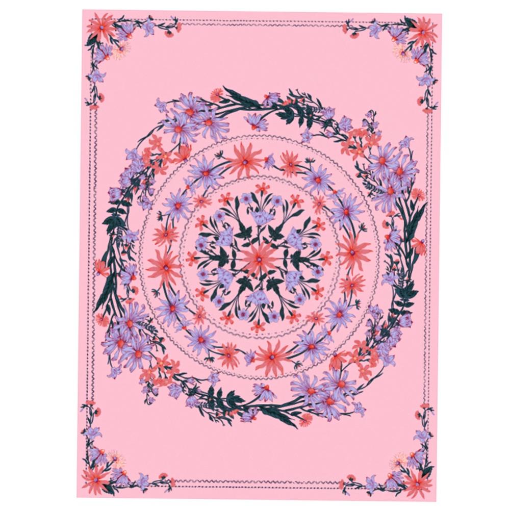 Mandala Tapestry Wall Hanging Plant Printing Psychedelic Tapestry Boho Style Decoration Living Room Bedroom Tapestry: B / 1500 MMX1500 MM