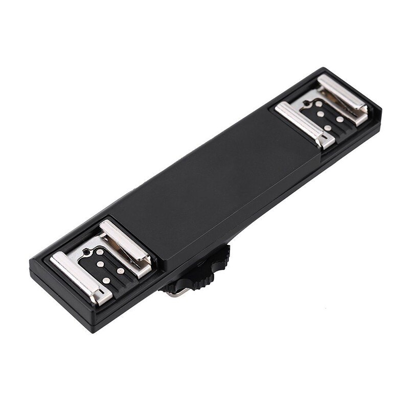 Dual Heißer Schuh Blitz Speedlite Licht Halterung Splitter für Nikon D750 D7200 D7100 D7000 D800 D810 D600 DSLR Kamera Camcorder