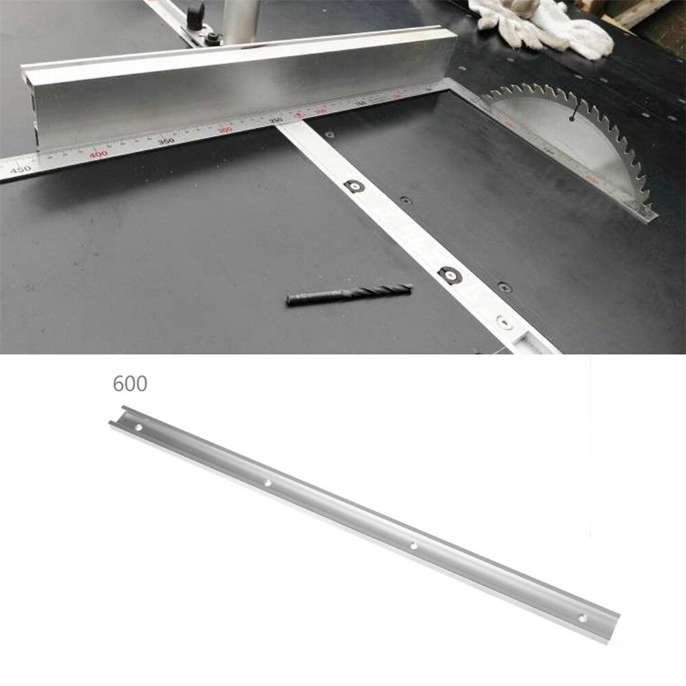 Woodworking T-slot Slide Track Aluminium Alloy T-tracks Miter Track For Woodworking Saw/Router Table Jigs Screw Slot Fastener
