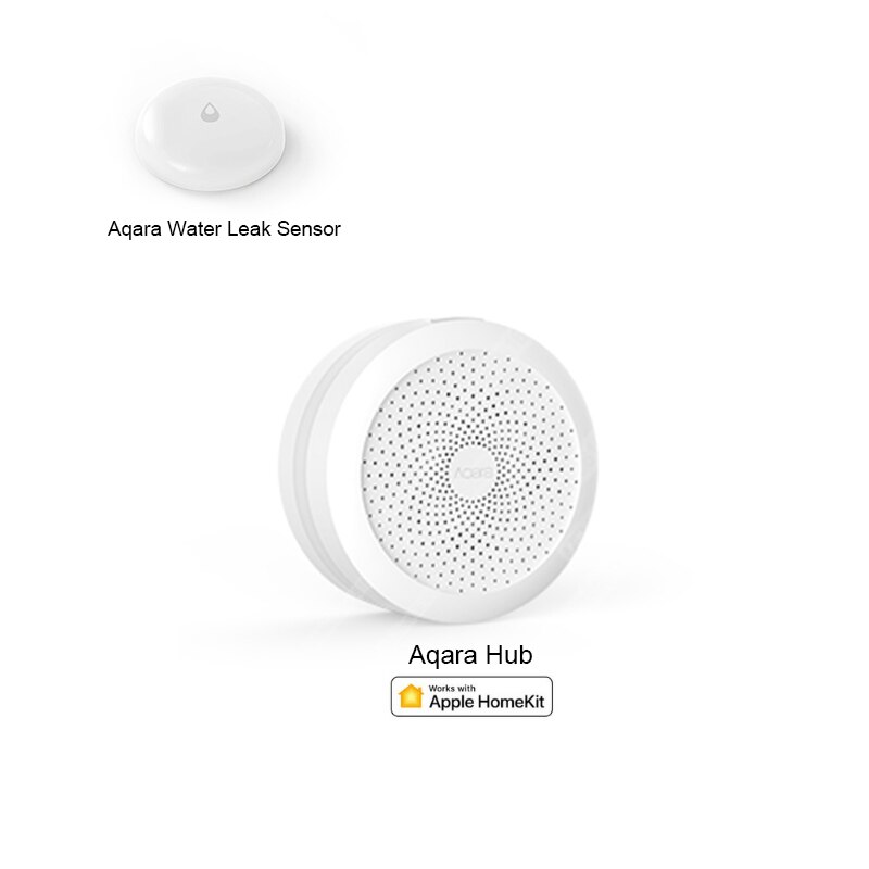 Xiaomi Aqara set Smart Home Kits Gateway Hub Door Window Shock Sensor Body Sensor Wireless Switch Water Sensor for Apple Homekit: 2pcs-4