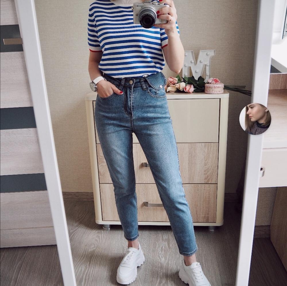 Harem jeans med hög midja dam vintage rak pojkvän mamma jeans mujer retro jeansbyxor blå svarta jeans casual