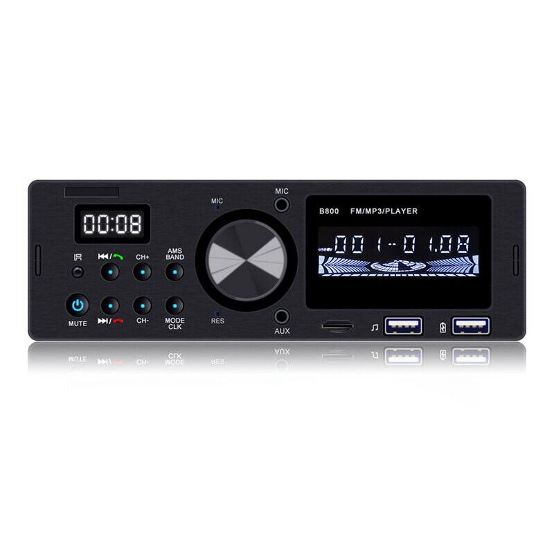 12V Car FM stereo MP3 Player with Bluetooth FM Car Radio MP3 with Microphone