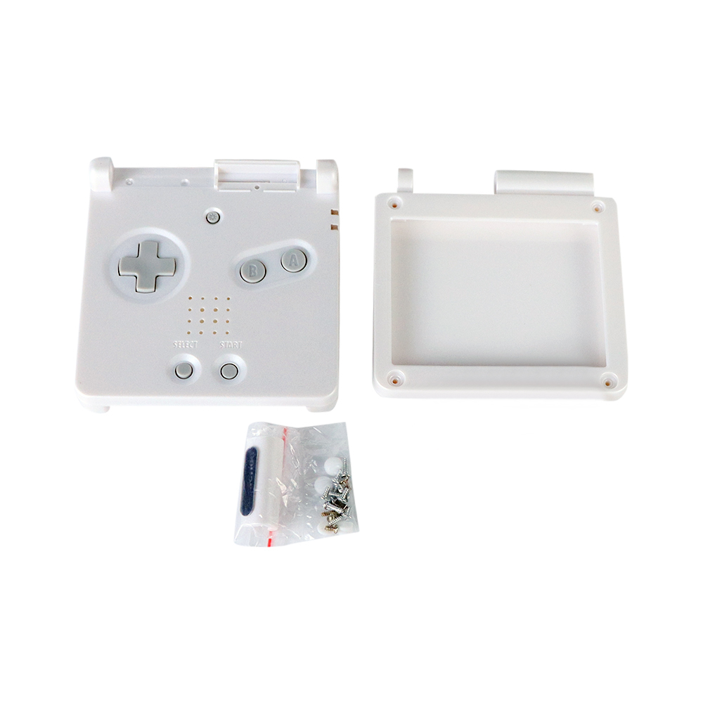Funda transparente para GBA SP, carcasa de repuesto para Game Boy Advance SP, 1 piezas: Naranja