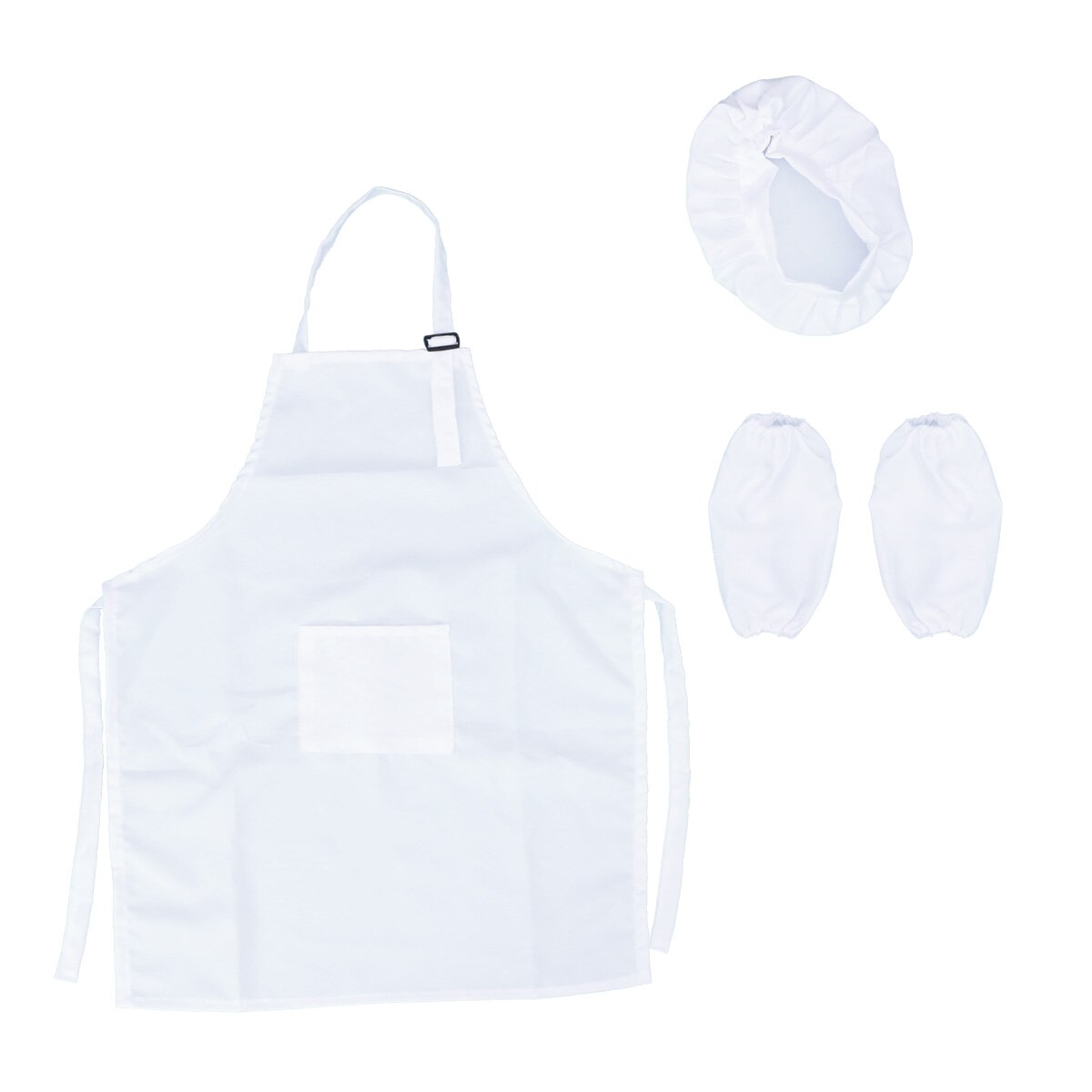 3pcs Lightweight Durable Protective Apron Suit for Learning Kitchen Kids Playing