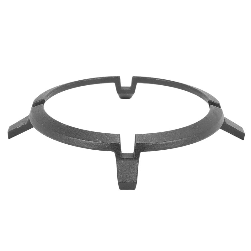 1Pc Black Wok Stands Cast Iron Wok Pan Support Rack for Burners Gas Hobs Cookers Cookers Kitchen Supplies Tool Accessories