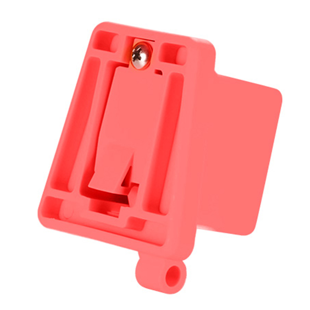 Bloque adaptador de portador delantero de bicicleta con accesorios de tornillo, soporte delantero de bicicleta plegable para bicicleta plegable Brompton: Rojo
