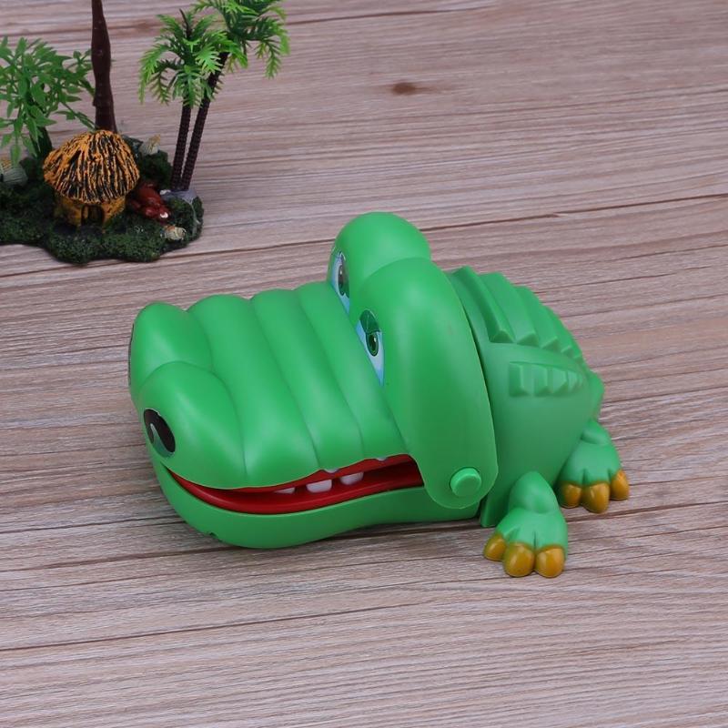 Cocodrilo boca dentista morder dedo juguete grande cocodrilo tirar dientes Bar juegos juguetes niños broma divertida juguete para niños