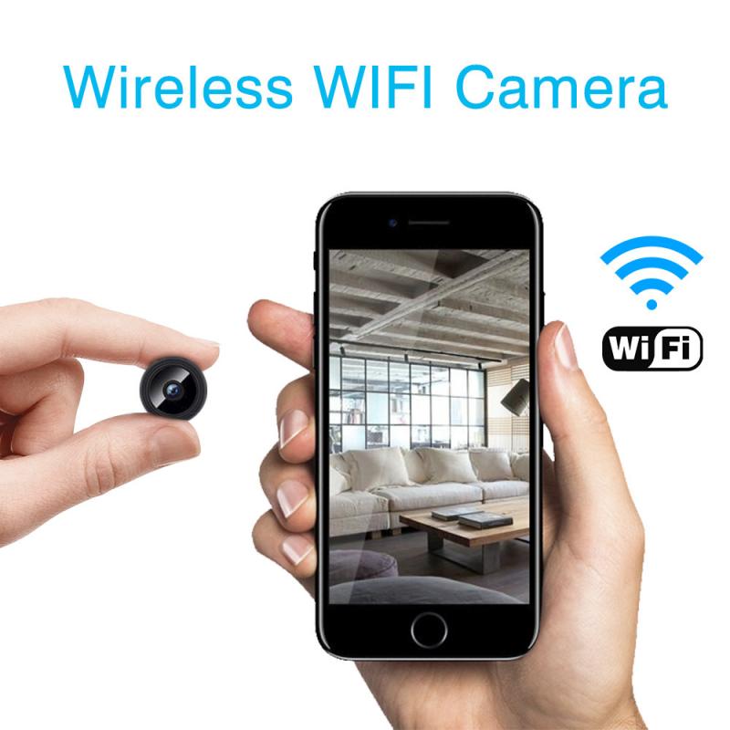 Mini Draadloze Ip Camera 2.4Ghz Wifi 1080P Home Security-Camera Night Draadloze Afstandsbediening Bewegingsdetectie Video