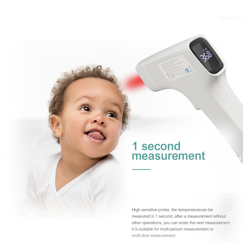 Elektronische Thermometers Volwassen Digitale Thermometers Baby Non-contact Infrarood Voorhoofd Thermometer Temperatuur Measurment Apparaat