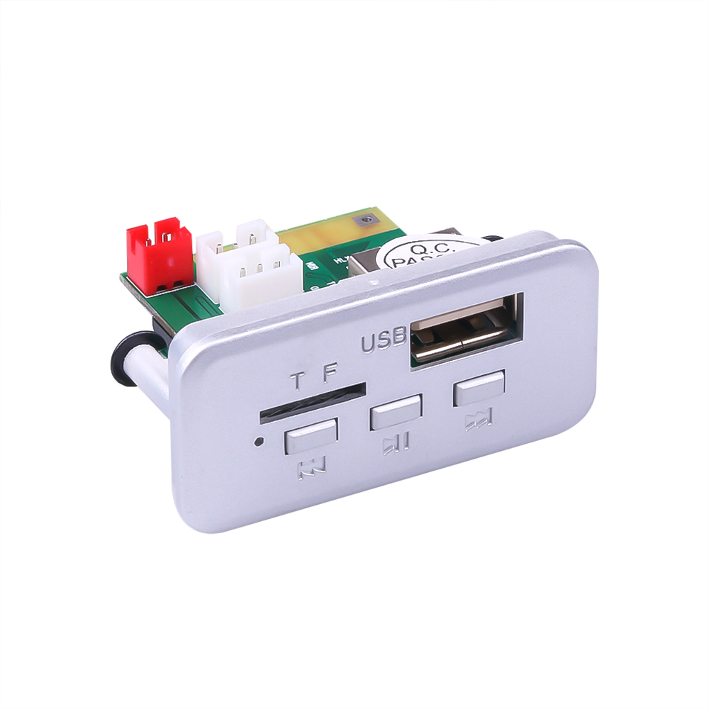 Dekoder MP3 Bluetooth 5.0 DC 12V Car Audio FM Radio Module Handsfree Bezprzewodowy odtwarzacz MP3 Obsługa USB TF AUX do głośnika