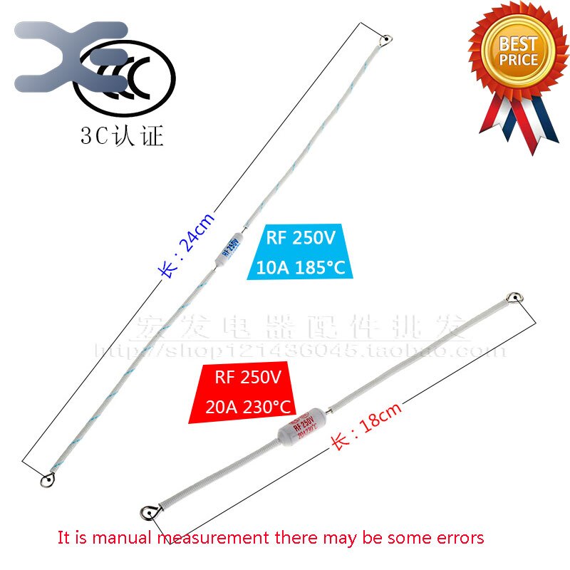 Accesorios originales de olla arrocera, tubo de cobre a largo plazo 10A 20AUniversal, 5 piezas, ,