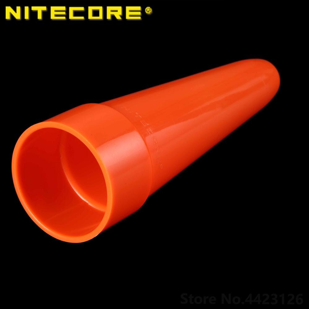 NITECORE Led light Diffuser Red Traffic Wand Cone Tip Suitable for flashlight with head NTW25.4/NTW32/NTW34/NTW40mm accessories
