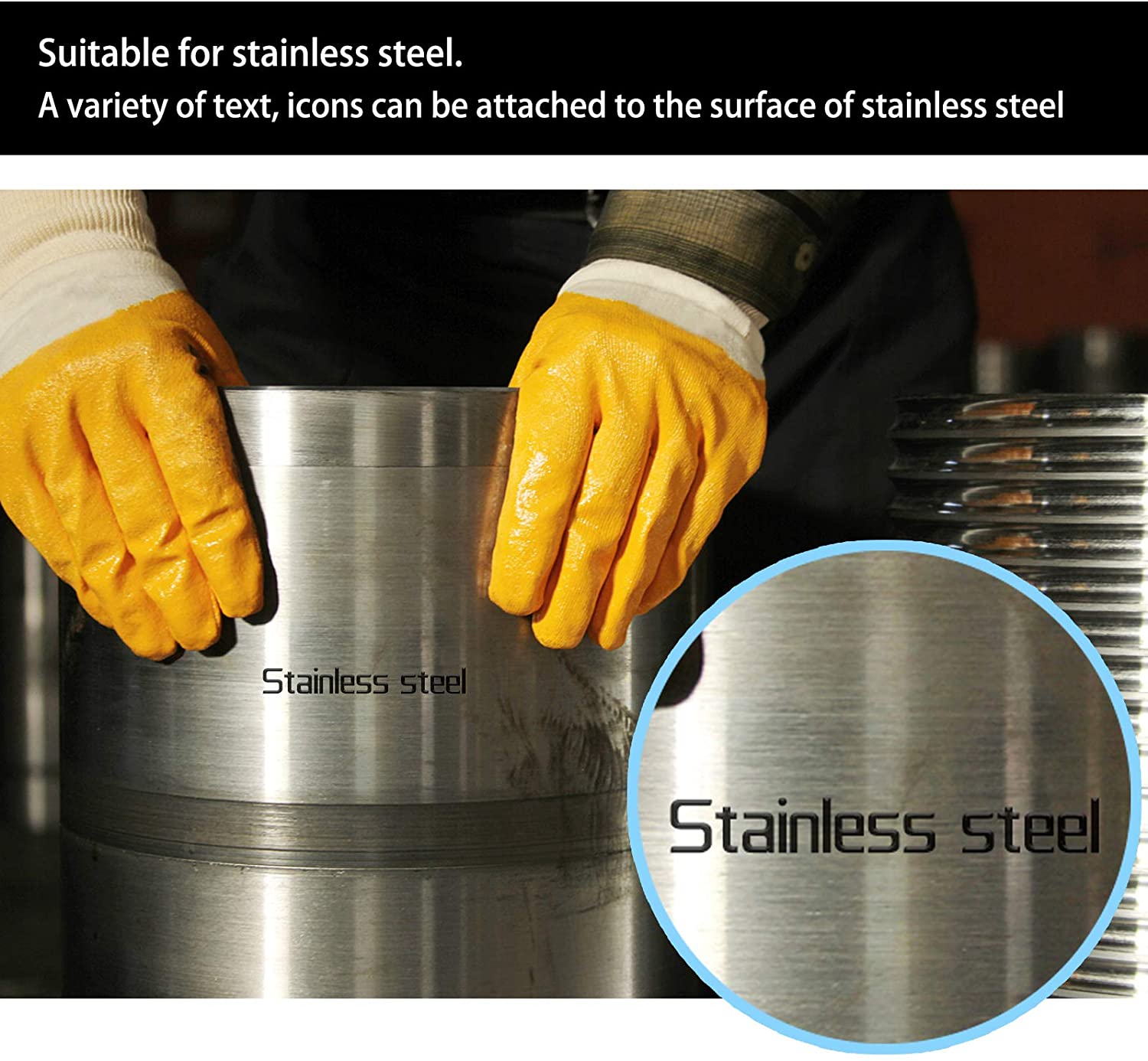 Cintas de plantilla de STe-141, Cassette de etiquetas de 18mm, 24mm, 36mm, Compatible con impresora STe-151, PT-D450, PT-D600, PT9800PCN, PT-P700, 151