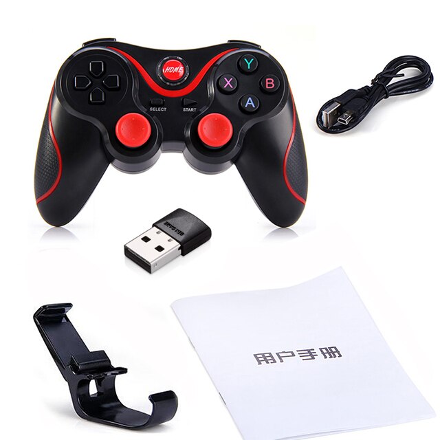 Terios X3 Draadloze Bluetooth Gamepad Joystick Voor Android Smartphone Tablet Remote Controller Zwart Wit Kleur: Type 4