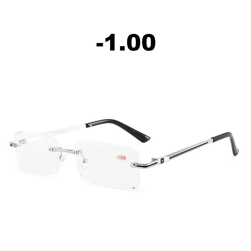 Ahora anti-blå lys mænd forretning nærsynethed briller færdig nærsynede brilleramme med dioptere  -1.0 -1.5 -2.0 -2.5 -3.0 -3.5 -4.0: -100