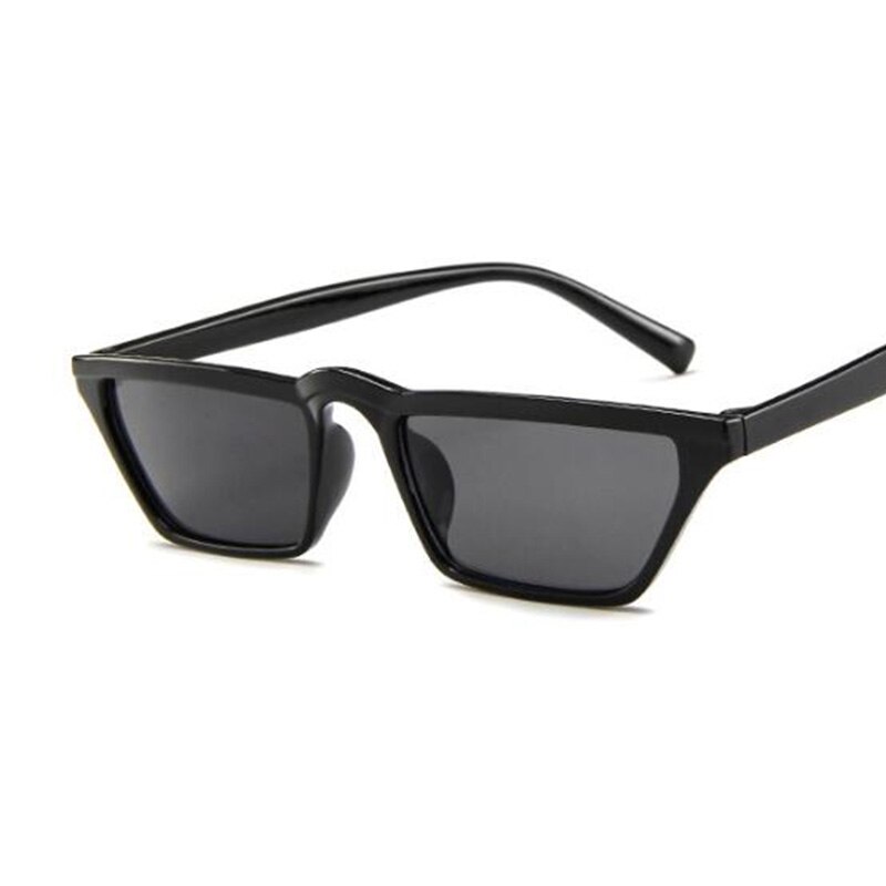 Cat Eye Smalle Glazen Vrouwen Witte Zonnebril Kleine Shades Sexy Retro Zonnebril Dames Zwarte Kat UV400