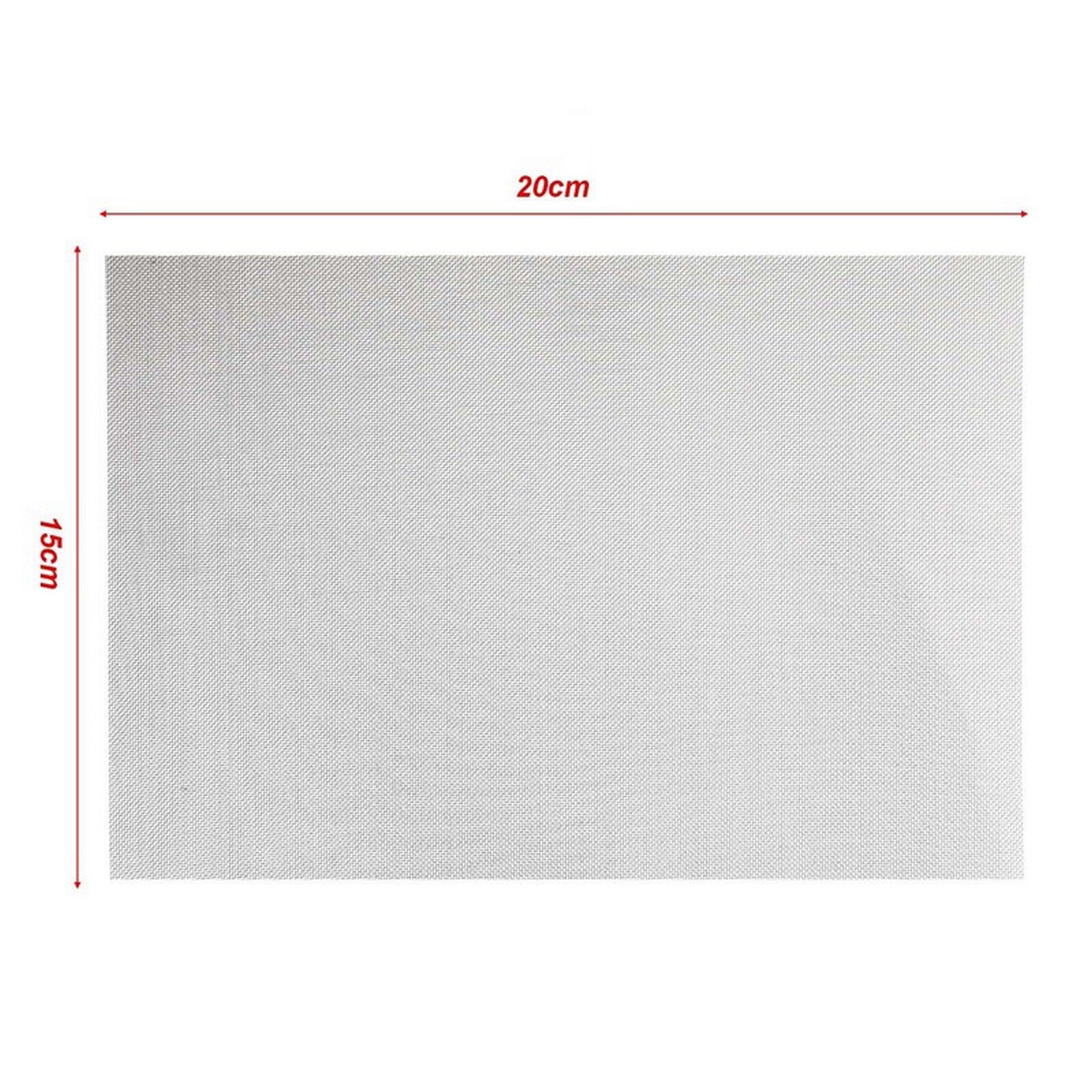 Car Bumper Stainless Steel Repair Net Plastic Crack Repair Hole Repairing Mesh Net for Bumper Body Hood Vents Vehicle Openings