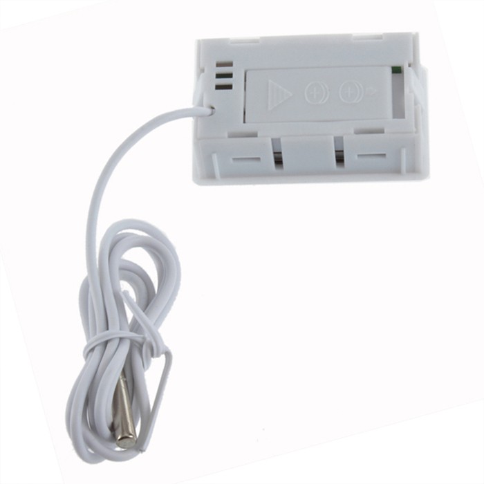 LCD Digital Thermometer Hygrometer Probe Fridge Freezer Thermometer Thermograph for Refrigerator Temperature Control -50~110 C