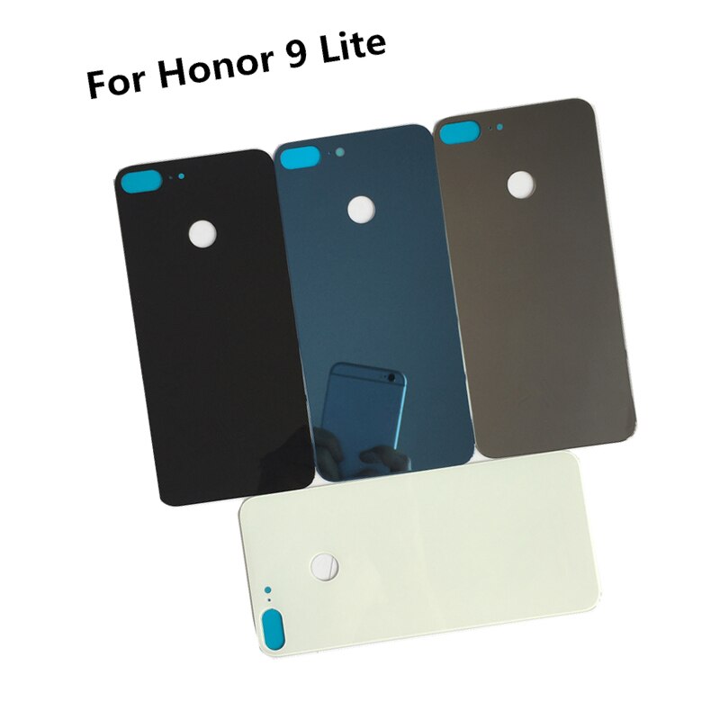 Boîtier étui pour huawei Honor 9 couvercle de batterie en verre arrière panneau de porte arrière pour Honor9 Lite Honor 9 remplacement de couvercle en verre arrière