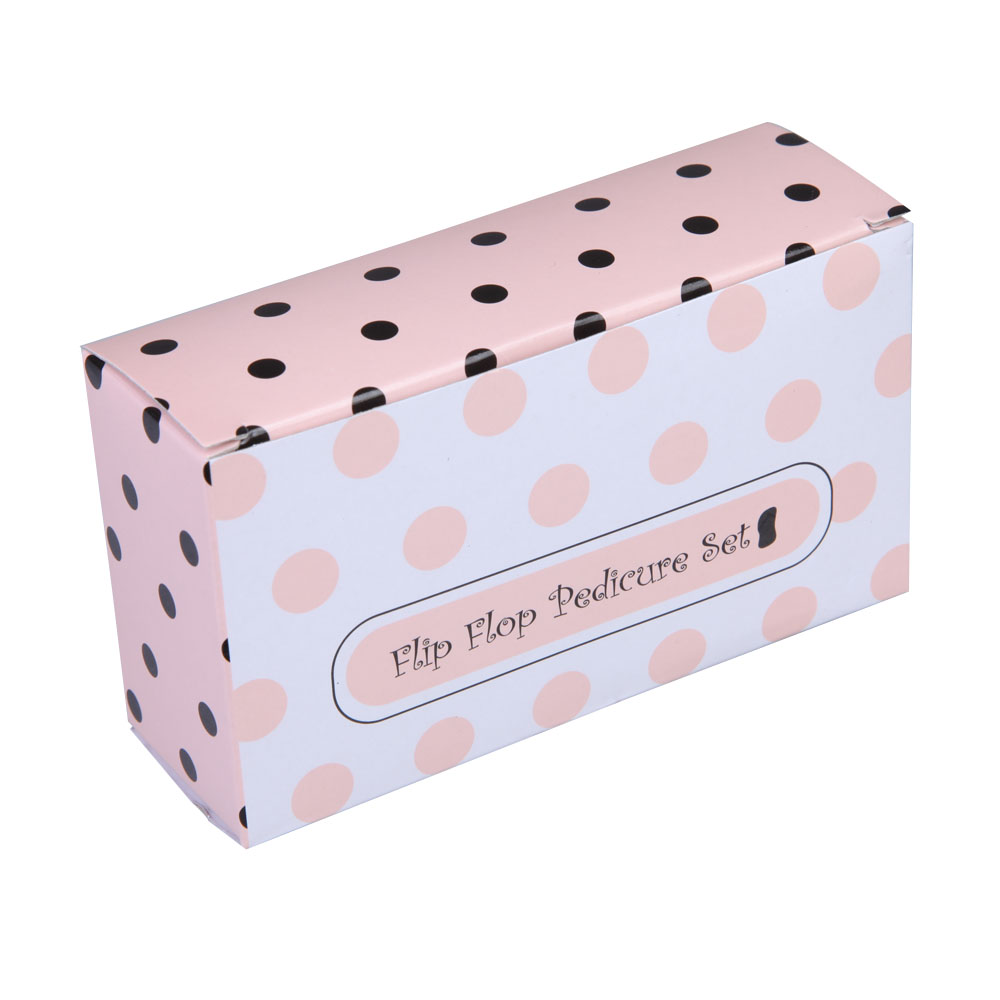 4 st pedikyr set nagelfil sax klippare nagelband instrument bröllop favor polka flip flop fest bröllop favoriserar