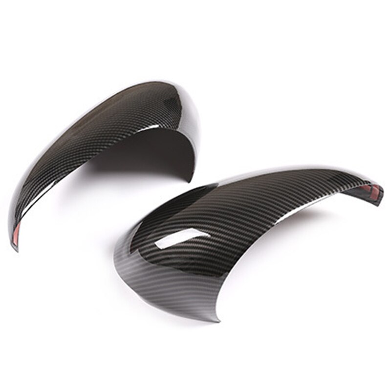 Bil bakspeil dekorasjon deksel listverk tilbehør til alfa romeo giulia abs karbonfiber