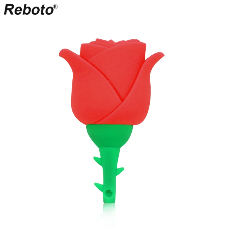 Memoria usb flash drive Rosa gb 8gb 16gb pendrive hermosa flor usb stick pen drive 32gb 64 gb g USB de Memoria flash usb