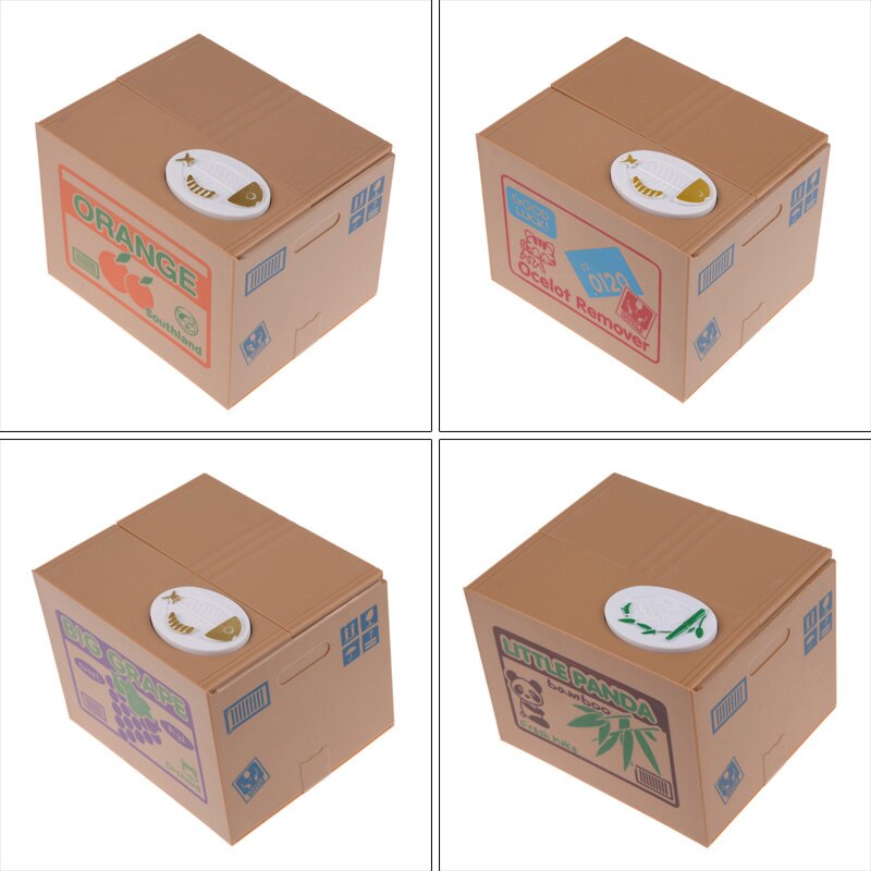 Panda Dief Spaarpotten Elektrische Spaarpotten Automatische Stola Coin Bank Money Saving Box Kinderen Verjaardagscadeautjes