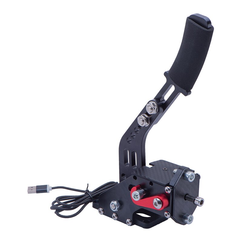 Racing drift sensor usb handbroms system simulera linjär handbroms för racingspel logitech  g29/g27/g25 t500: Utan passning