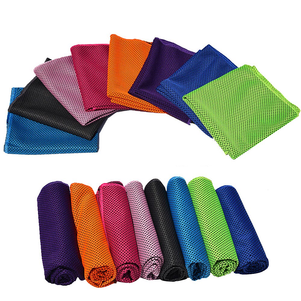 2 Pack Cooling Handdoek Zachte Ademende Reizen Ijs Handdoek Voor Gym Fitness Workout Yoga Sport Running Camping Wandelen
