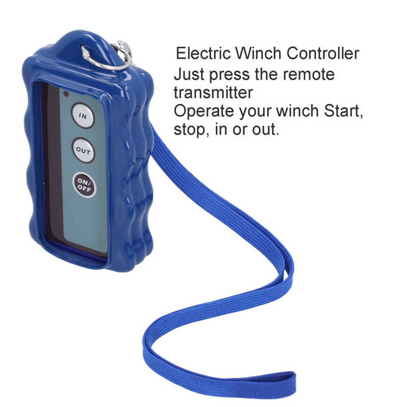 Wireless Winch Remote Control Kit Electric Switch Universal for Jeeps ATVs SUV Truck 12V 434MHz