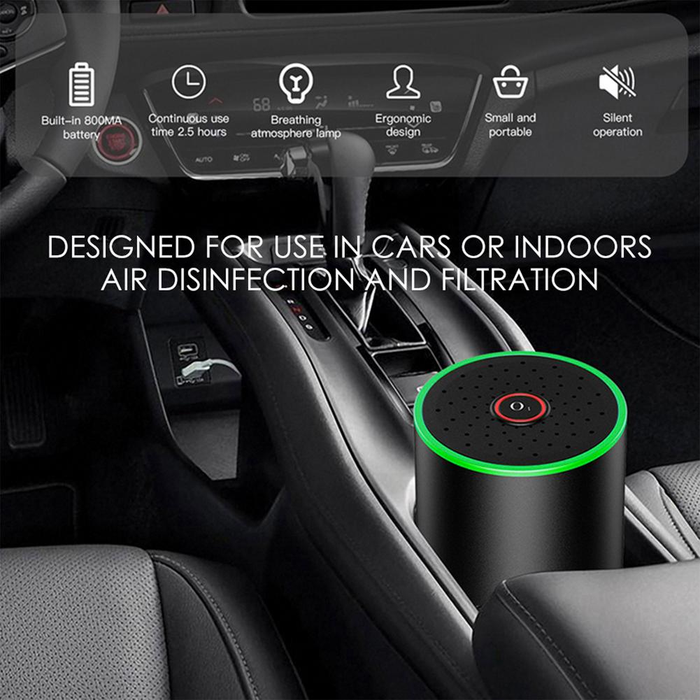 5V Car Automatic Air Purifier For People With Alle... Grandado