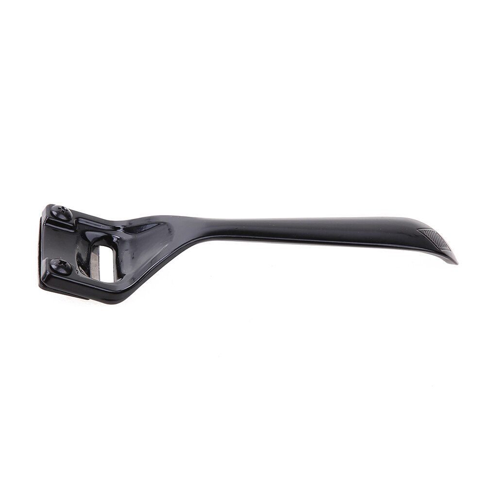 Læder super craft edge skiving skiver metal med 3 blade folder sømme skræller tyndere skovl gør det selv læder kniv værktøj: Sort