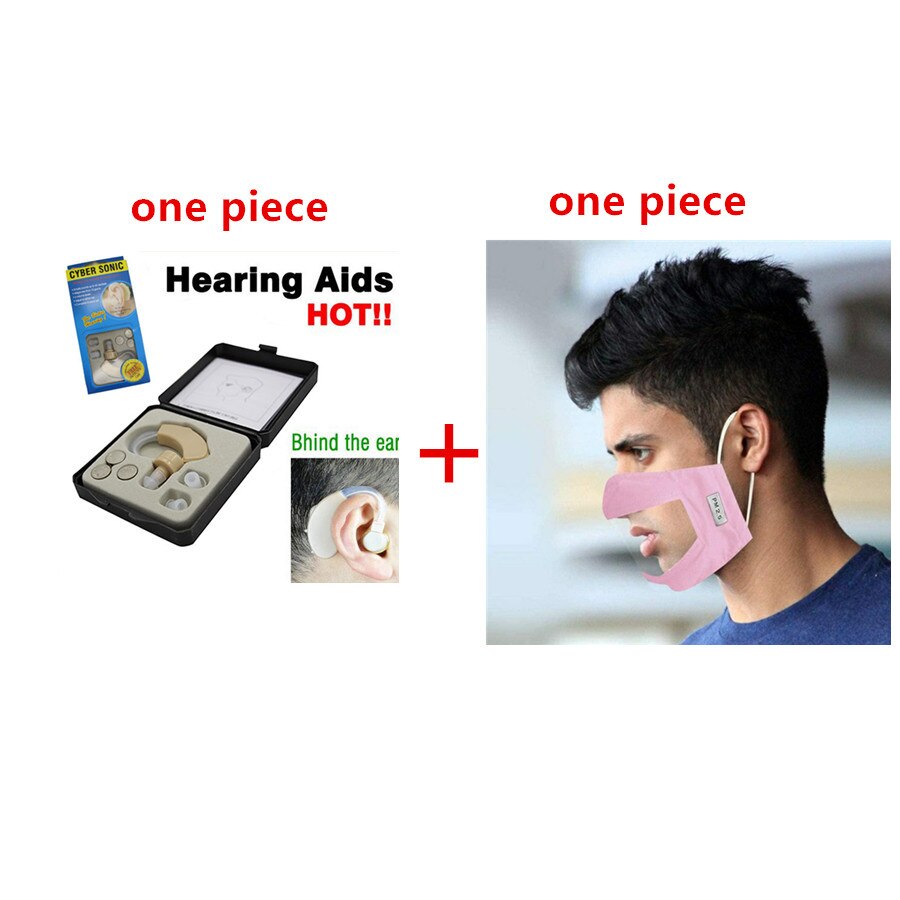 Hearing Aid Sound Voice Amplifier Adjustable Tone Mini Device for Elderly Deaf Hear Clear apparecchio acustico: as picture 4