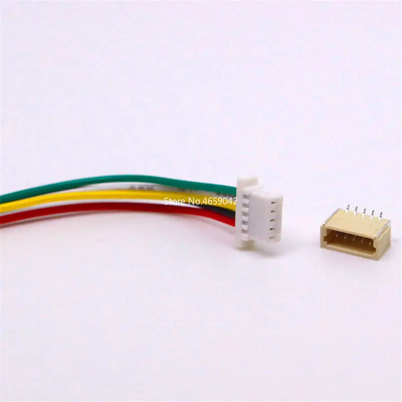 5 Sets Mini Micro Jst SH 1.0mm 2Pin 3/4/5/6/7/8/9/10P JST Connector met Draden Kabel