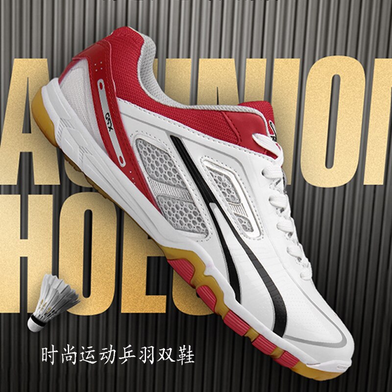 Heren Tennis Schoenen Vrouwen antislip Ademend Badminton Schoenen Unisex Sneakers Tennis slijtvaste Dames Sportschoenen mannen 45