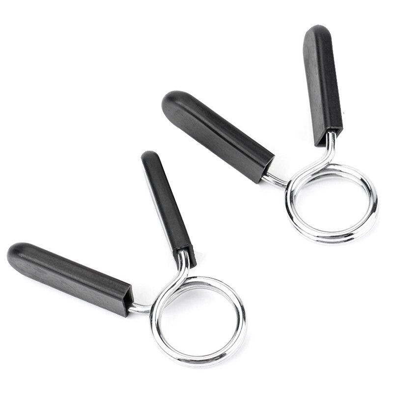 Paquete de 8 collares de resorte para Mancuernas, pinzas de ejercicio para Barra de pesas, mancuernas, gimnasio, entrenamiento de Fitness, levantamiento de pesas