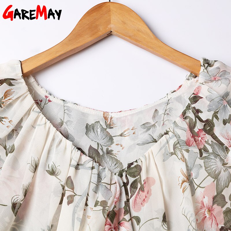 klasyczny szyfonowa bluzka z falbanami elegancki kwiatowy szczyt V szyja bluzki damskie dla kobiet biuro kobiety bluzki koszule z długim rękawem zwykły