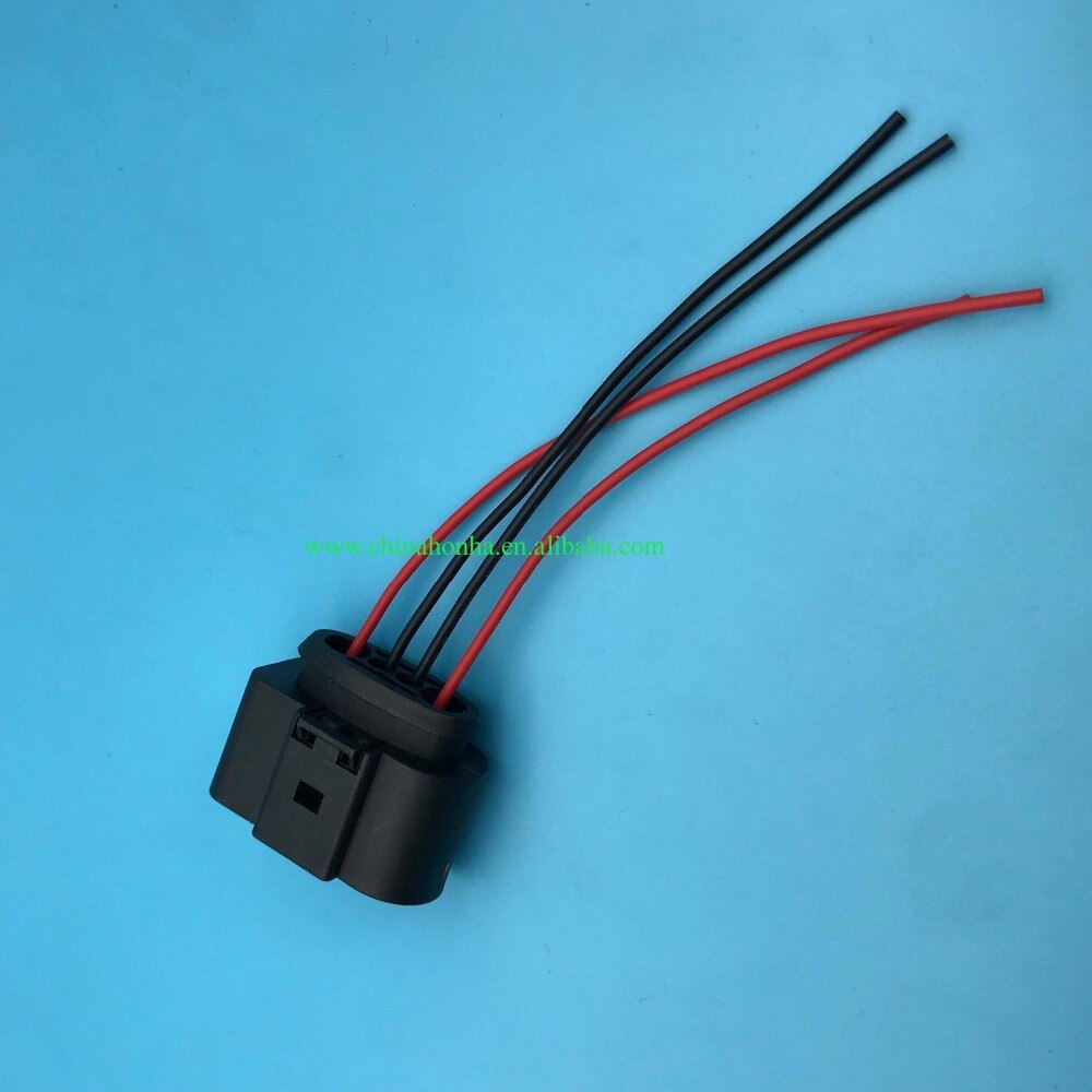 5/10/20/50/100Pcs 4 Pin 1J0919231 Plastic Waterdichte Connector Met Draad DJ7045-3.5/6.3-21 1J0 919 231