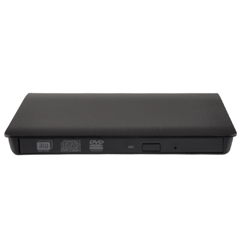 Carcasa de DVD externa para portátil, caja de CD-ROM de 12,7 Mm sin unidad óptica, USB3.0 SATA: Default Title