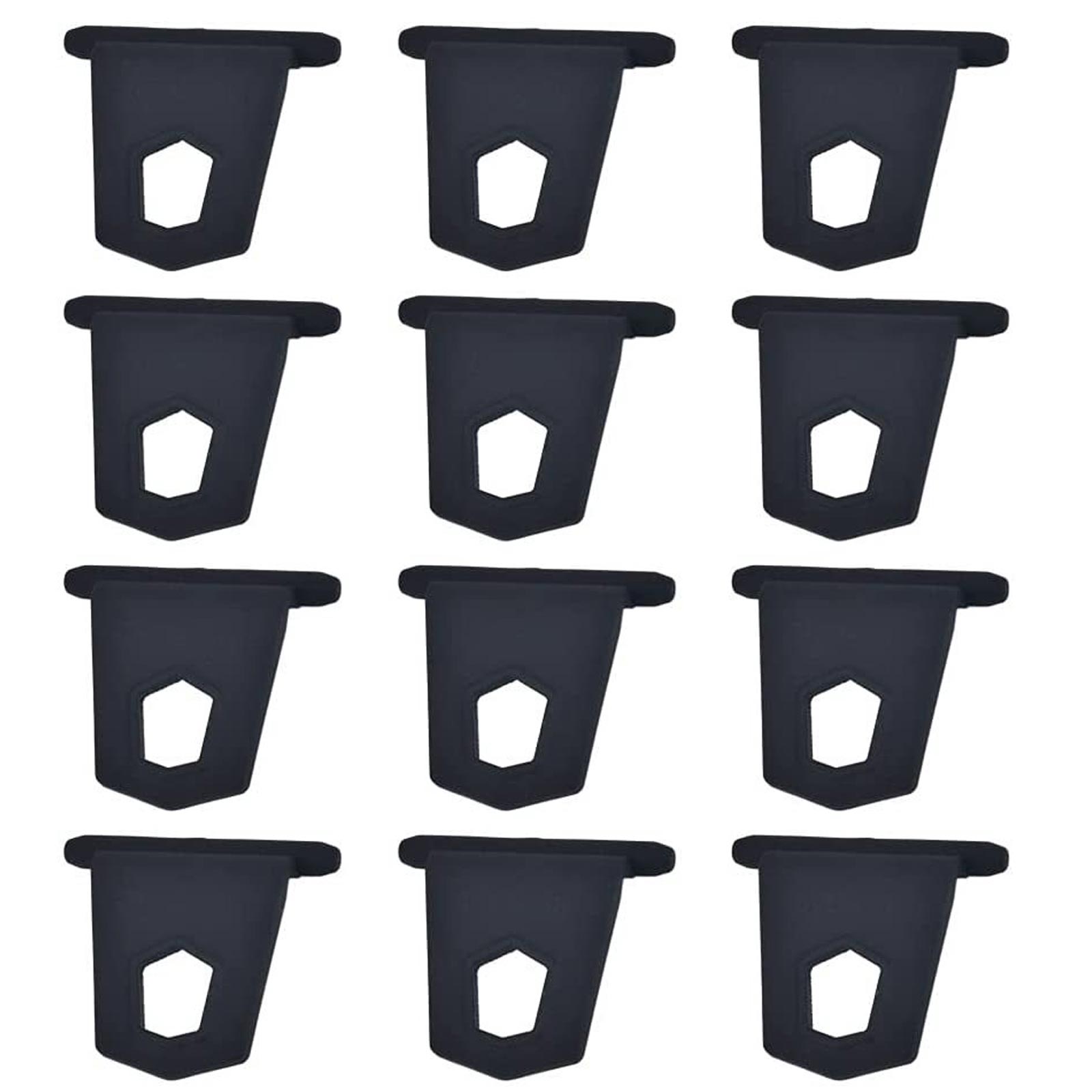 Caravan Awning Hanger Holder RV Camper Awing S Hook Clips For Caravan Camper Awning Motorhome Tarp Clamp Tent Canopy Clip: green