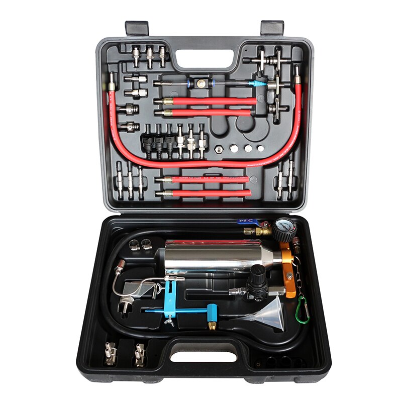 Auto Non-Dismantle Fuel Injector Cleaning Machine Universal Gasoline For Petrol EFI Throttle Car Cleaner