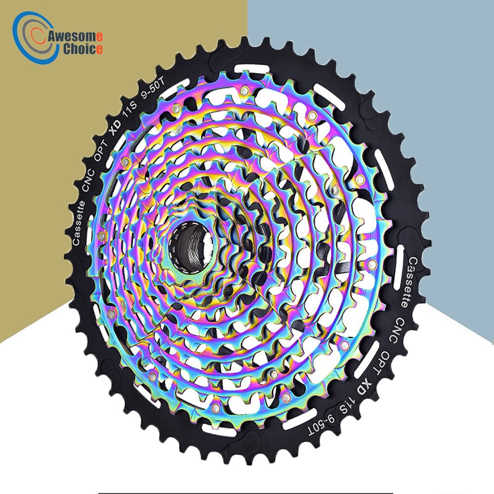 SUNSHINE 8/9/10/11/12S MTB 12 Speed 11-50T Cassette HG Standard 11-50T Ultralight Full Steel Lightweight 12S Sprocket Ultimate