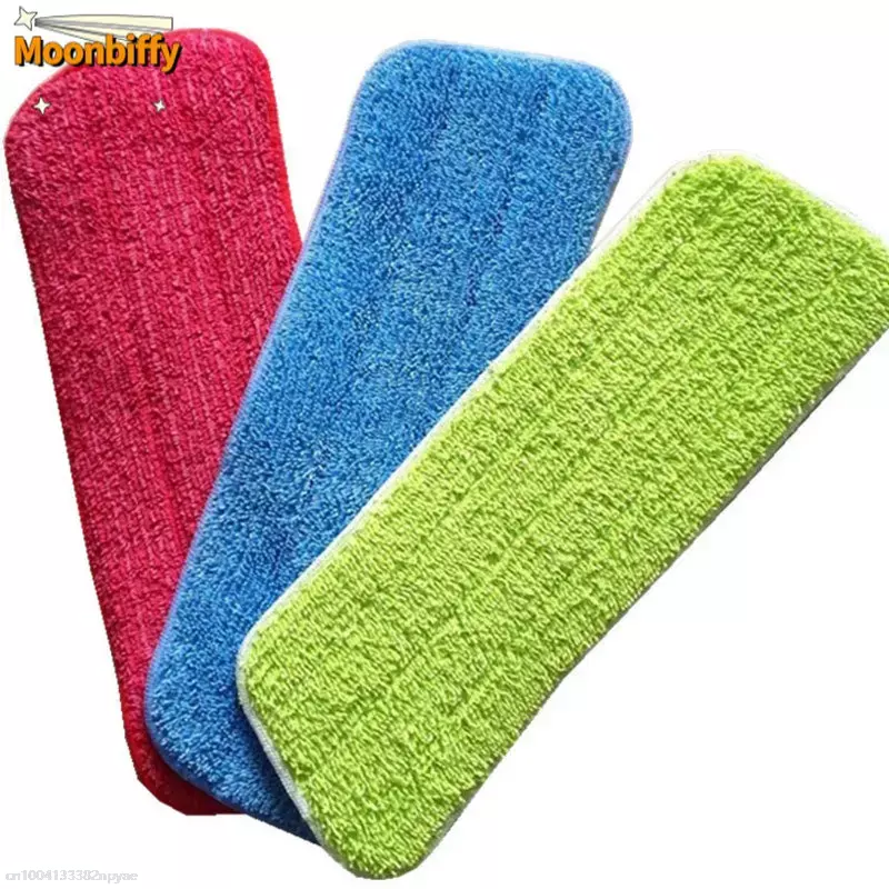 Mop Head Vloerreiniging Vervangingsdoek Microfiber Vervanging Mop Pad Plakken Doek Cover Home Spray Watersproeien Plat stof