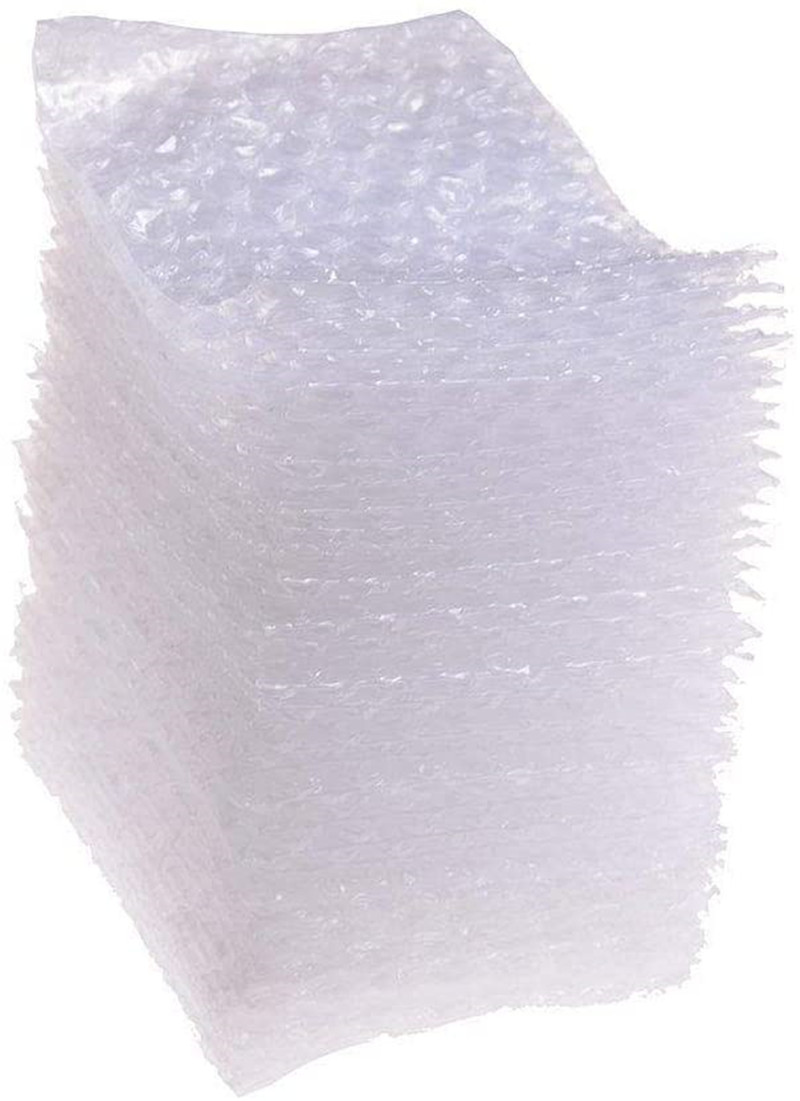 100 Pcs 10*15cm Clear Bubble Pouches Bags Protective Bubble Pouch Double Walled Cushioni